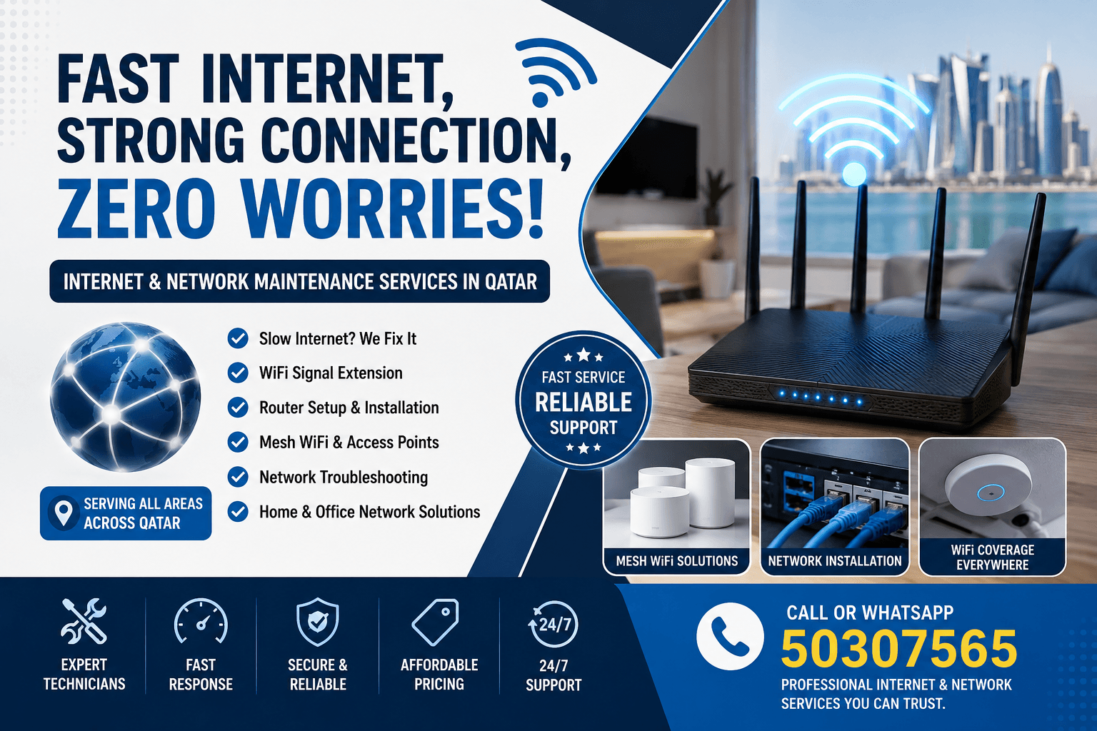 Internet and networking services in Qatar