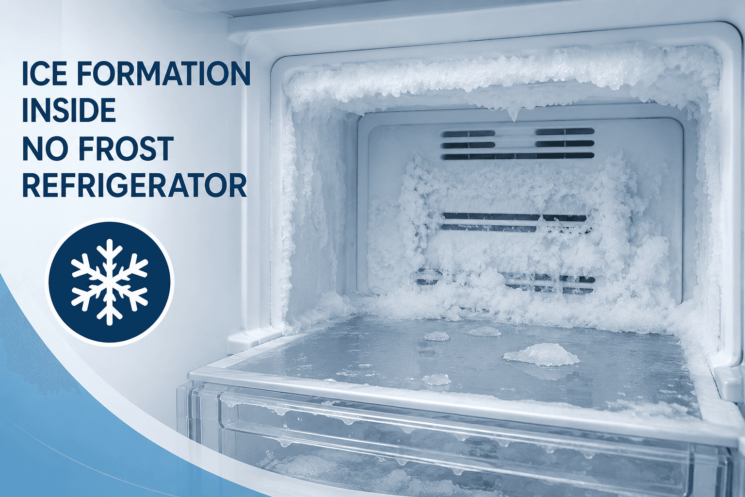 Why Is Ice Forming Inside Your Refrigerator?